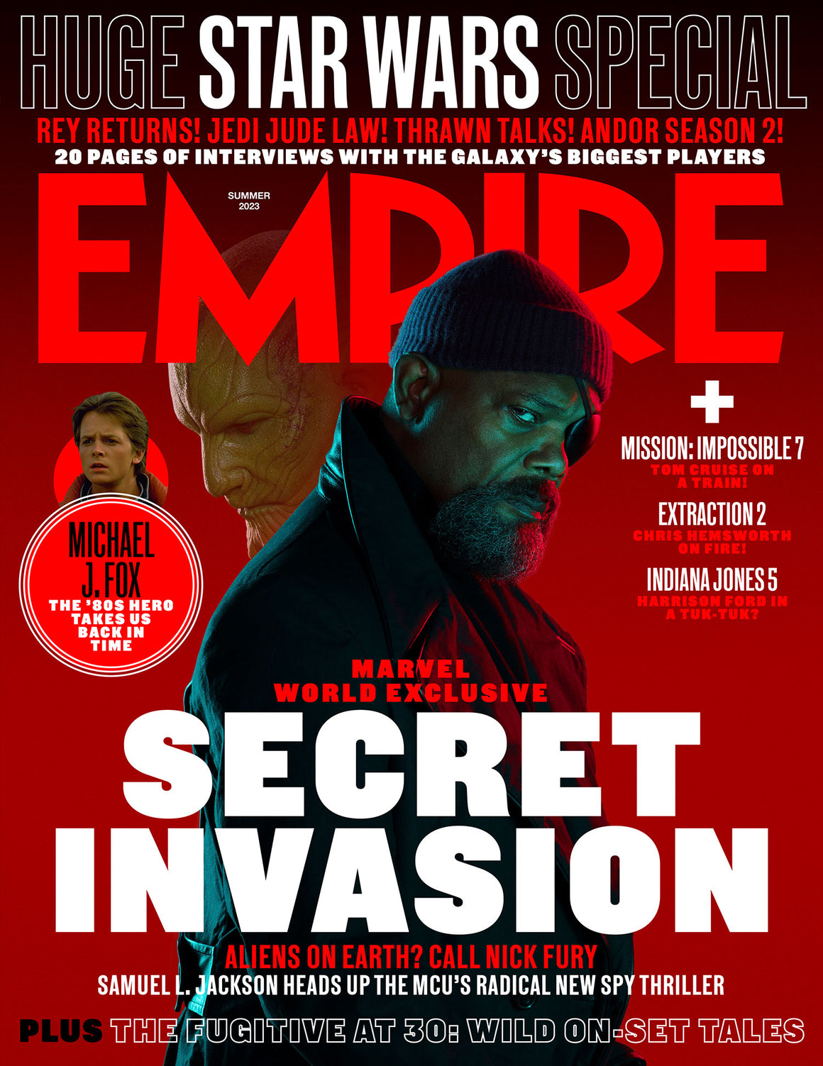 Empire Magazine Summer 2023 SECRET INVASION Huge Star Wars Special Daisy Ridley