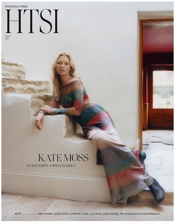 UK HOW TO SPEND IT Magazine May 2023: KATE MOSS GUEST EDITS COVER FEATURE