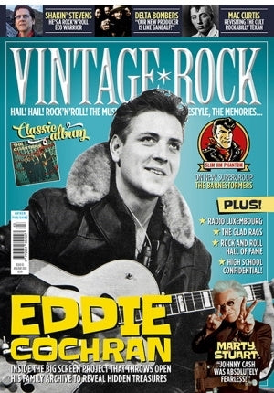 Vintage Rock Magzine #63: (June/July 2023) Eddie Cochran