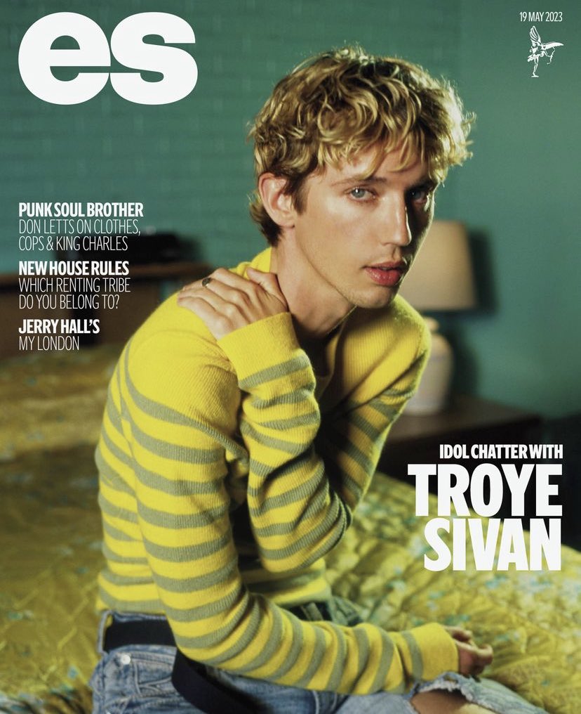 Troye Sivan London ES Magazine May 2023 YourCelebrityMagazines