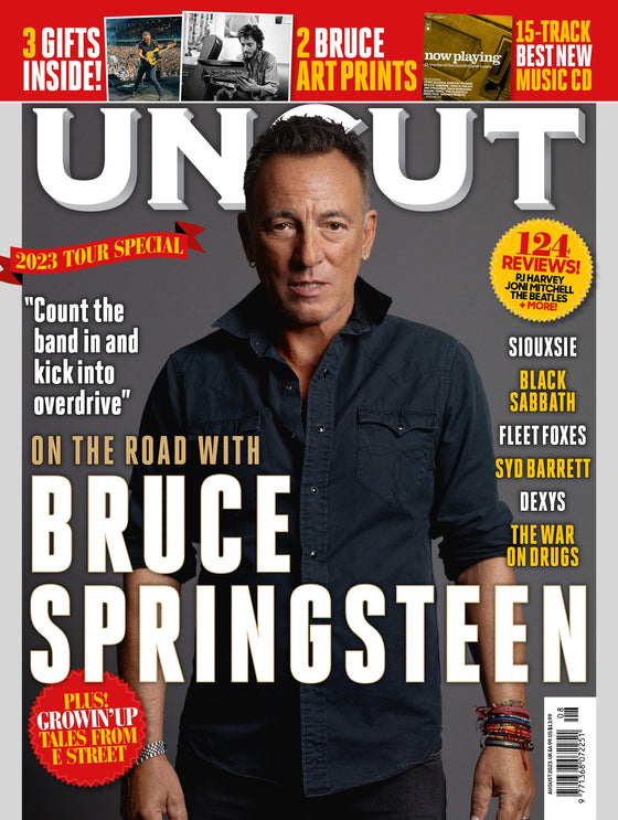 UNCUT Magazine Issue 315: August 2023 Bruce Springsteen Tina Turner & Free Art Cards