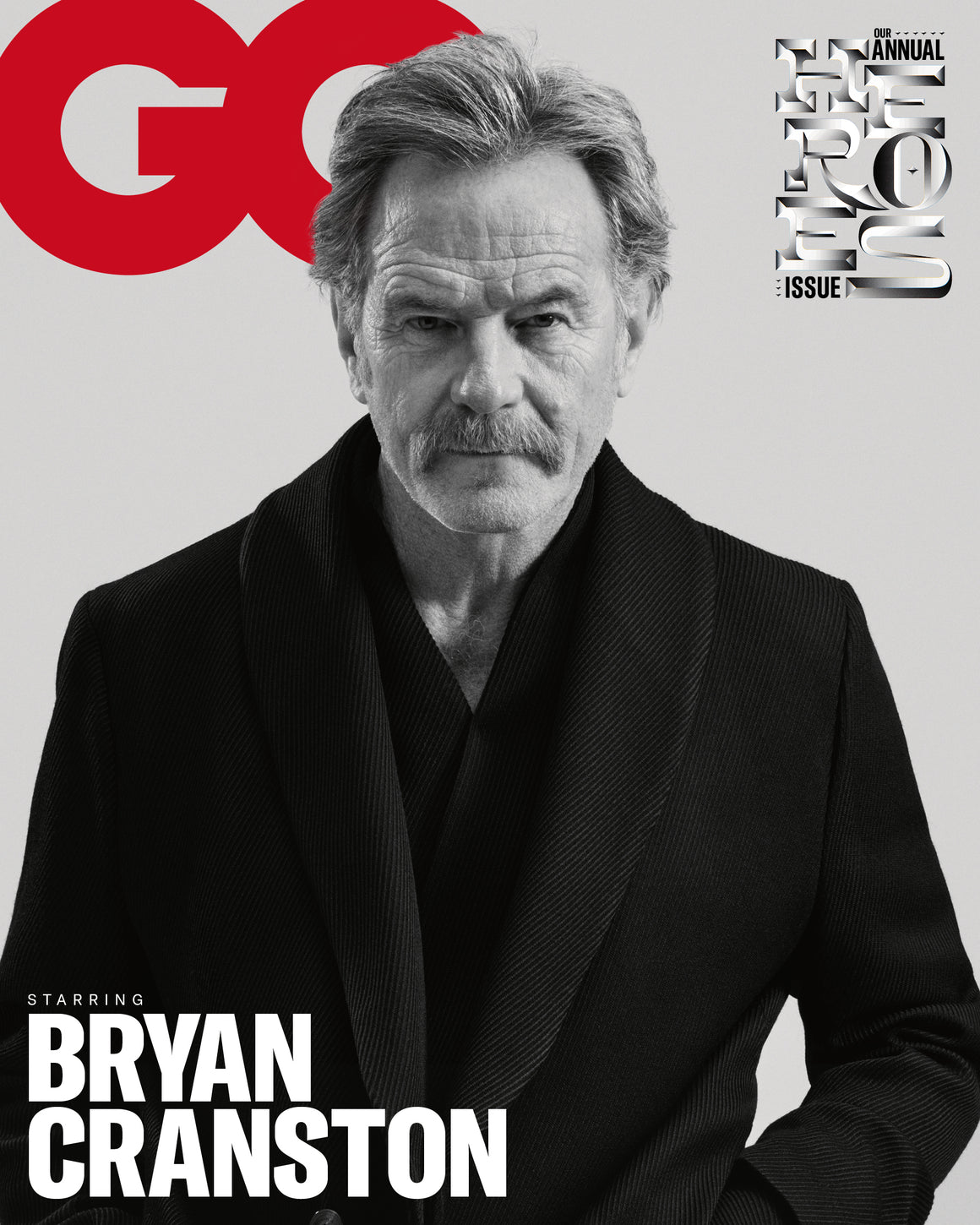 BRITISH GQ Magazine June 2023 BRYAN CRANSTON Collectors Cover