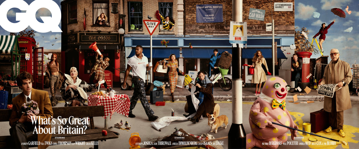 BRITISH GQ Magazine October 2025 CHLOE KELLY Amelia Dimoldenberg Jason Isaacs Emma Thompson