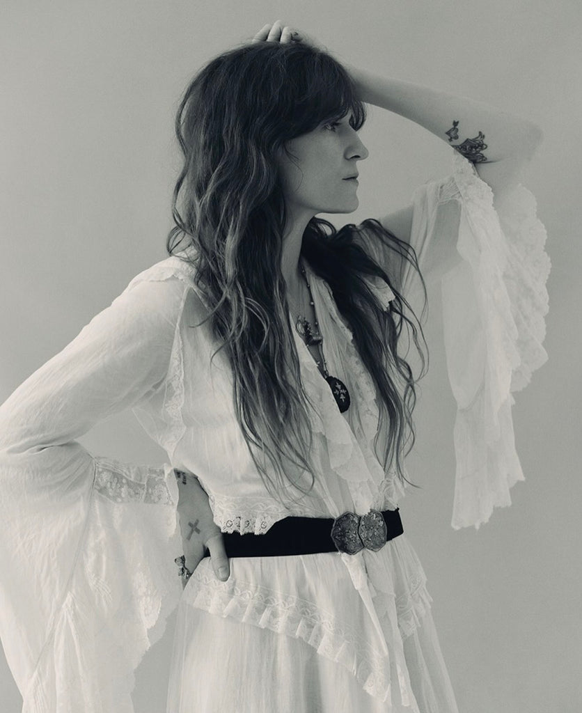 GUARDIAN SATURDAY magazine 27 September 2025 Florence Welch (Label on her face)