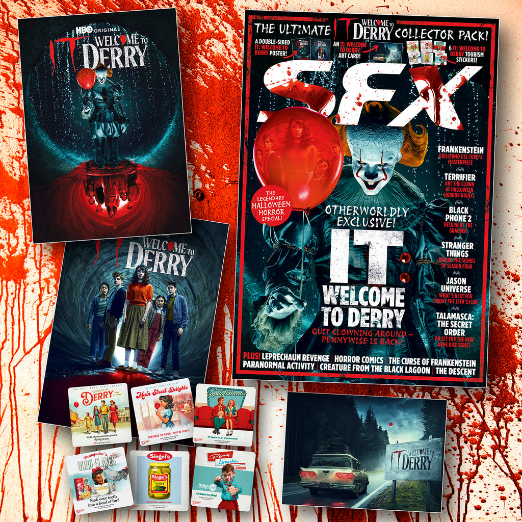 SFX Magazine (UK) November 2025 #397 IT: Welcome To Derry - Poster/Art Card/Stickers