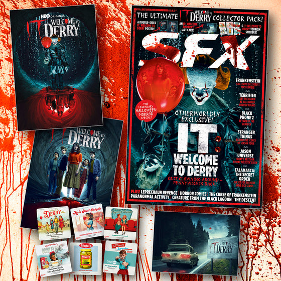 SFX Magazine (UK) November 2025 #397 IT: Welcome To Derry - Poster/Art Card/Stickers