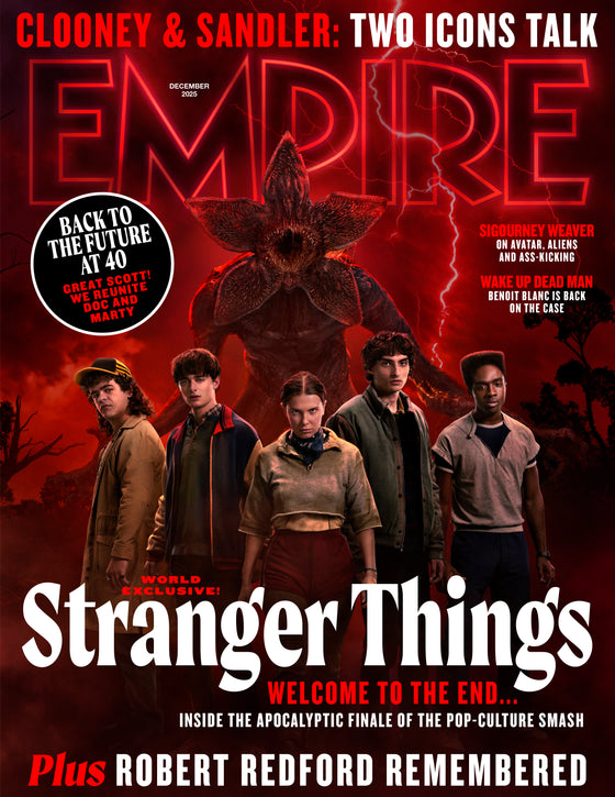 Empire Magazine December 2025: STRANGER THINGS Finn Wolfhand Millie Bobby Brown