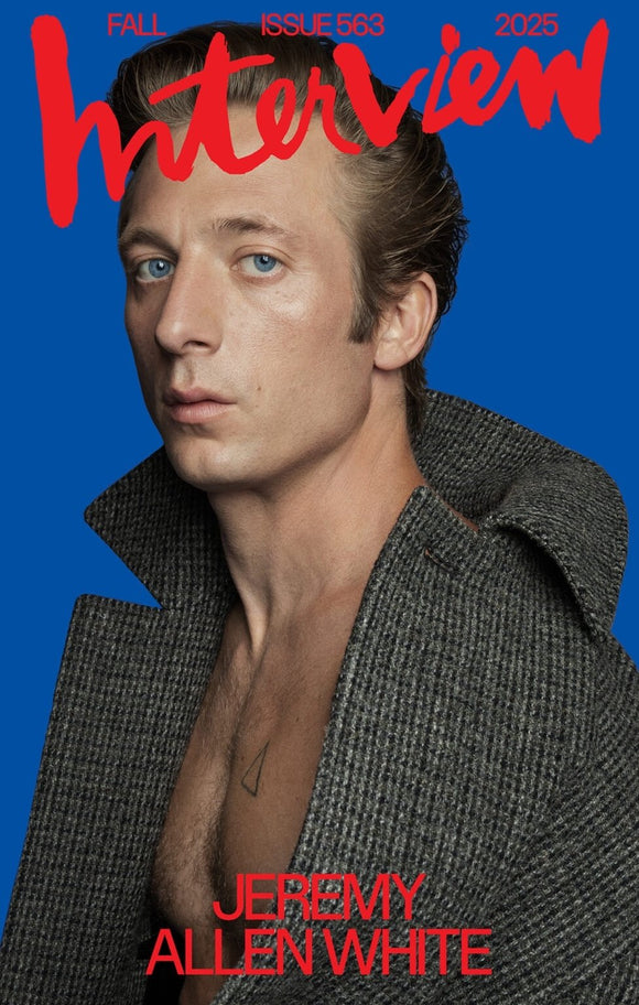 JEREMY ALLEN WHITE by Austin Butler - INTERVIEW MAG #563 - NEW - October 2025