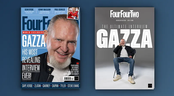 Four Four Two Magazine - December 2025 - Paul Gascoigne Gazza Exclusive