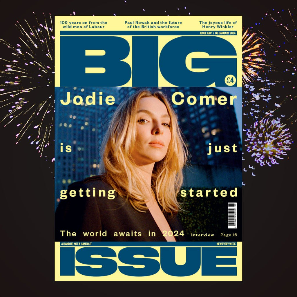 Big Issue Covers BIG ISSUE magazine January 2024 - JODIE COMER COVER FEATURE ...