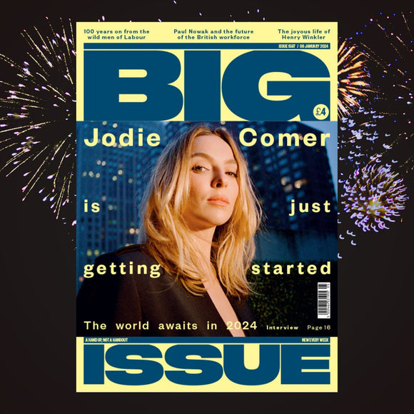 BIG ISSUE magazine January 2024 - JODIE COMER COVER FEATURE