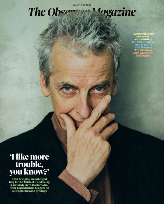 OBSERVER Magazine 14th January 2024 PETER CAPALDI COVER FEATURE