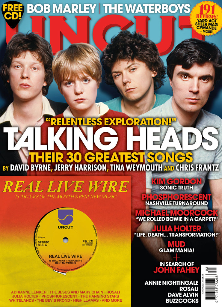UNCUT Magazine March 2024 TALKING HEADS & Free CD David Byrne