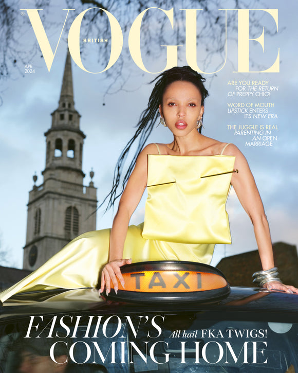 BRITISH Vogue Magazine April 2024: Chioma Nnadi FKA TWIGS