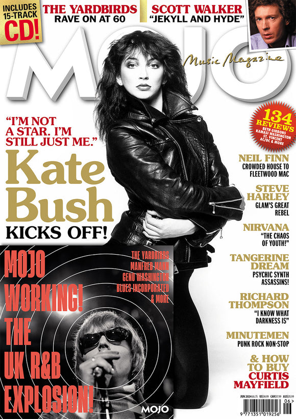 MOJO Magazine June 2024 Kate Bush The Yardbirds Tangerine Dream & Free CD