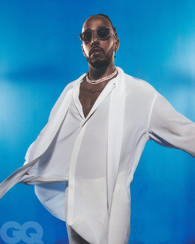 BRITISH GQ Magazine April/May 2024 Lewis Hamilton Cover