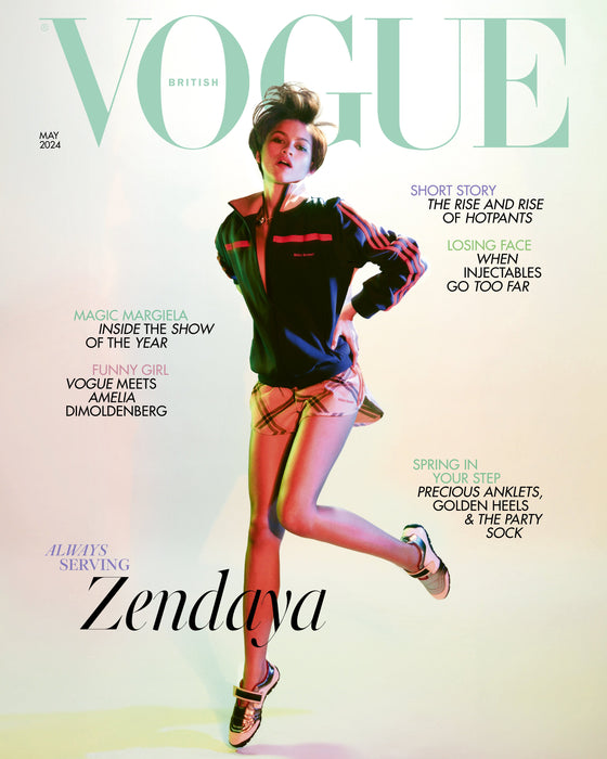 BRITISH Vogue Magazine May 2024 - Zendaya Dune