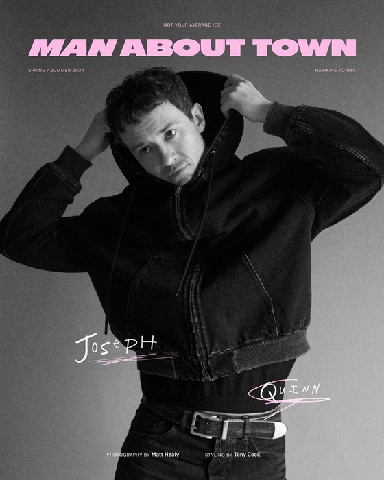 JOSEPH QUINN COVERS MAN ABOUT TOWN'S SPRING/SUMMER 2024 ISSUE
