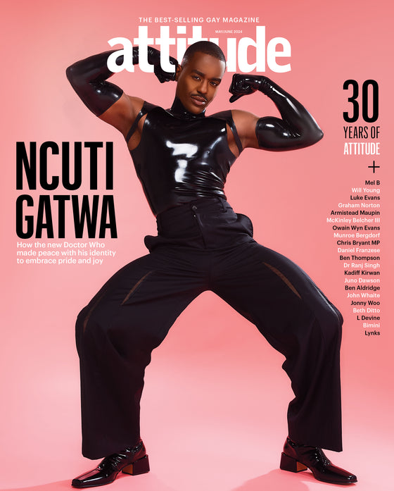 Attitude Magazine - May/June 2024 - Ncuti Gatwa Doctor Who Luke Evans Beth Ditto