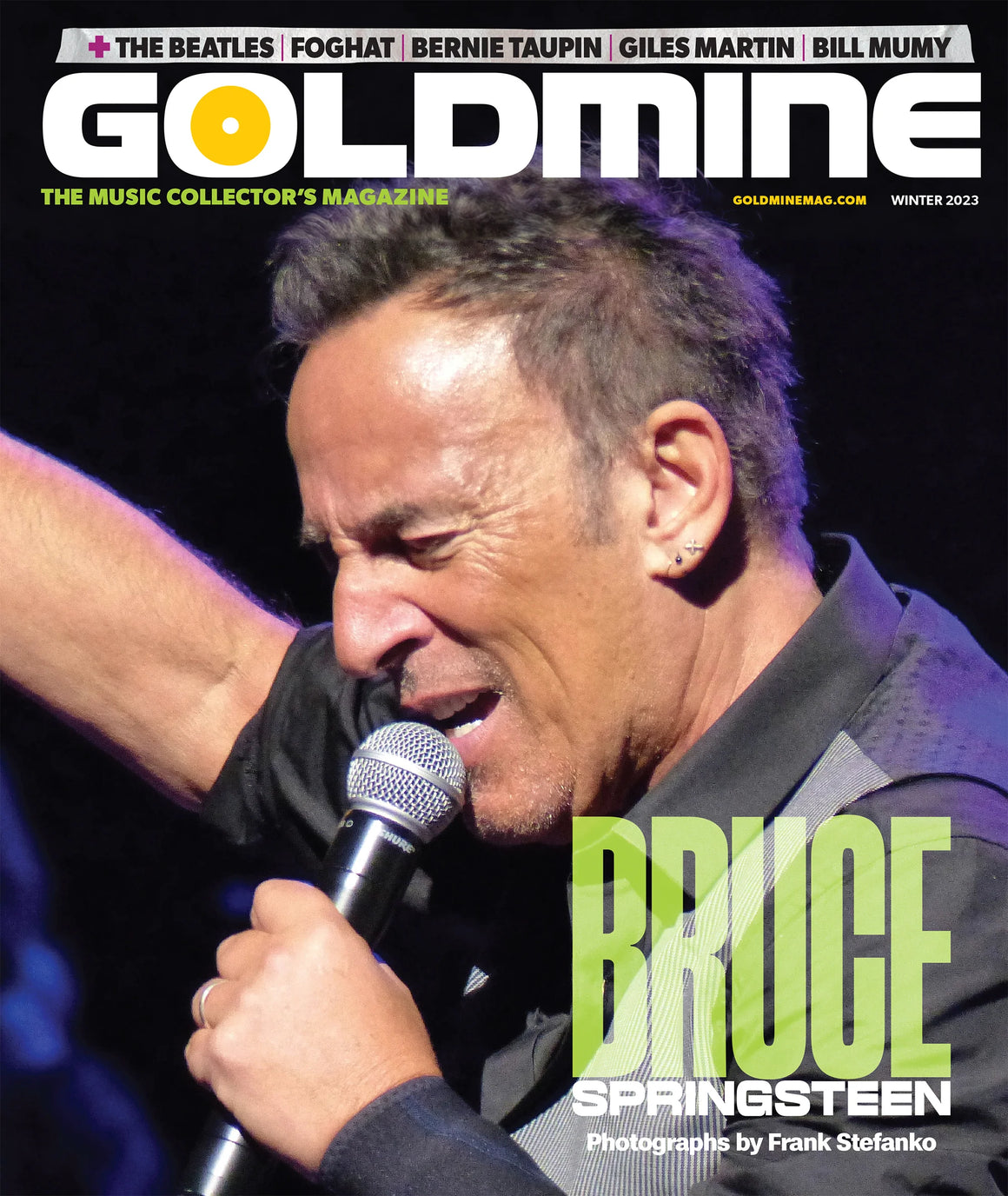GOLDMINE MAGAZINE: WINTER 2023 ISSUE FEATURING BRUCE SPRINGSTEEN