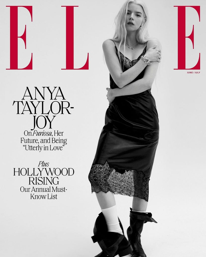 ANYA TAYLOR-JOY - ELLE USA MAGAZINE - JUNE 2024 NEW (Pre-Order)