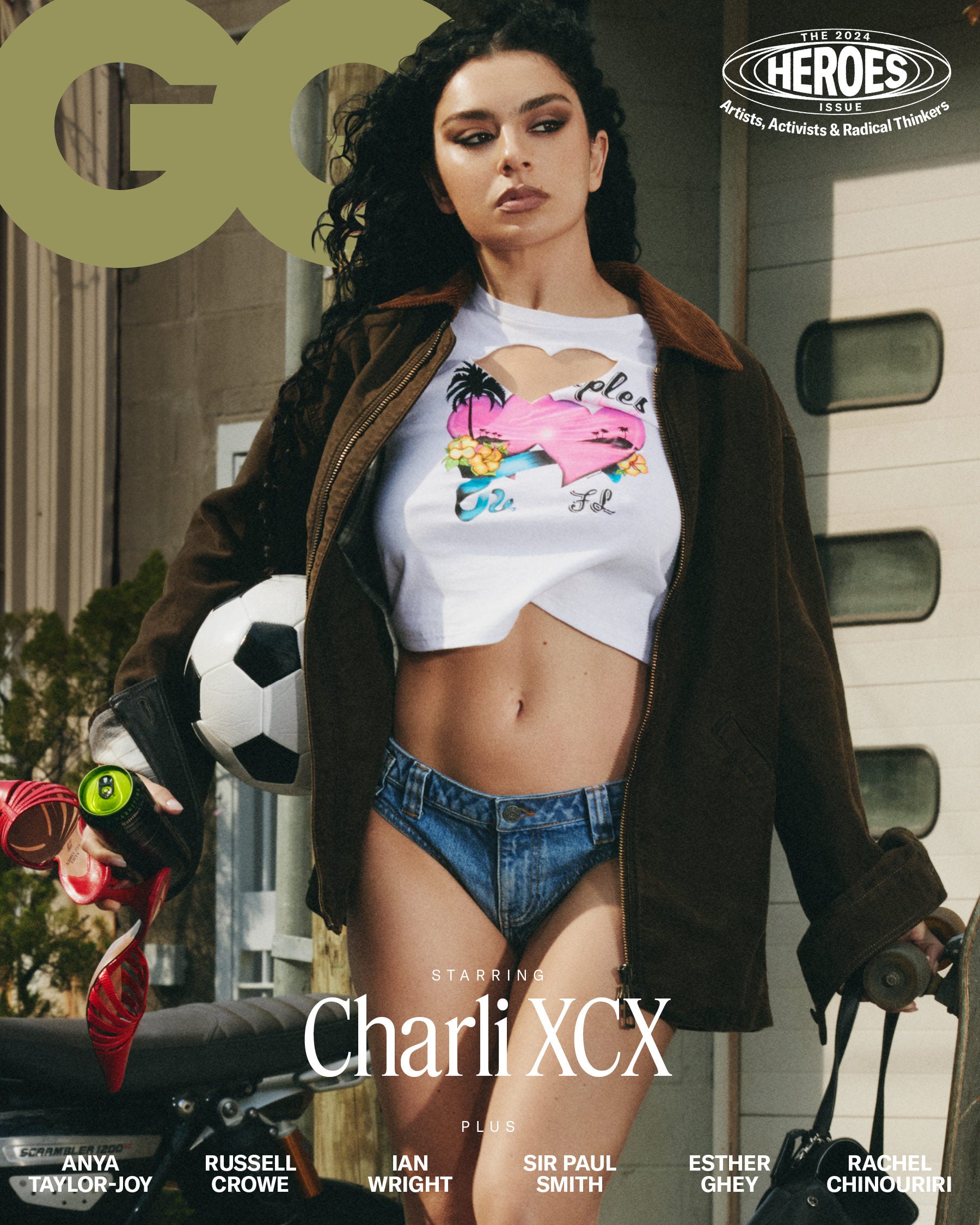 BRITISH GQ Magazine June/July 2025 Charli XCX YourCelebrityMagazines