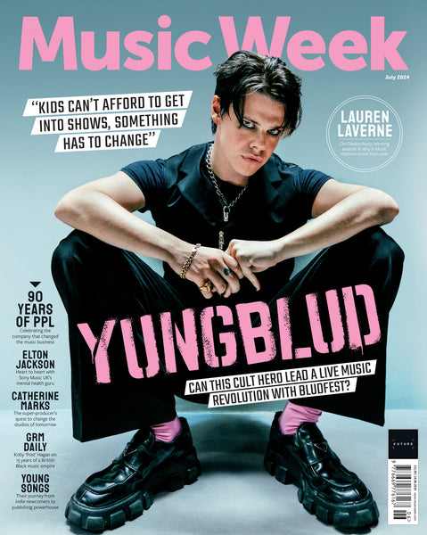 Yungblud on the cover of Music Week July 2024 - YourCelebrityMagazines