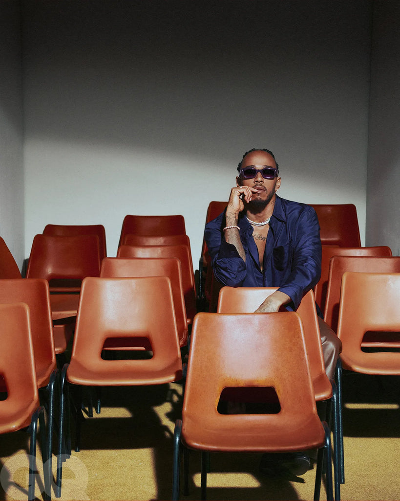 BRITISH GQ Magazine April/May 2024 Lewis Hamilton Cover