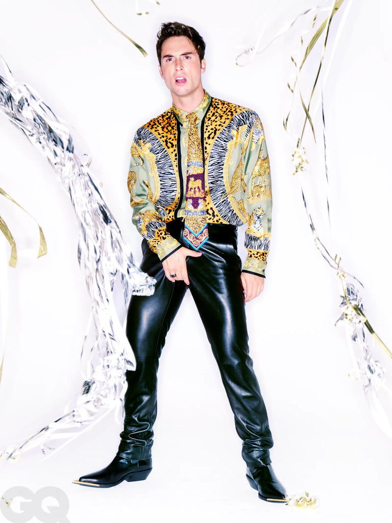 GQ UK December 2025 Men Of The Year Issue Mary Beth Barone and Benito Skinner