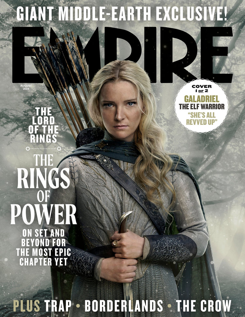 Empire Magazine Sept 2024: The Lord Of The Rings: The Rings Of Power - Galadriel Lenticular Cover