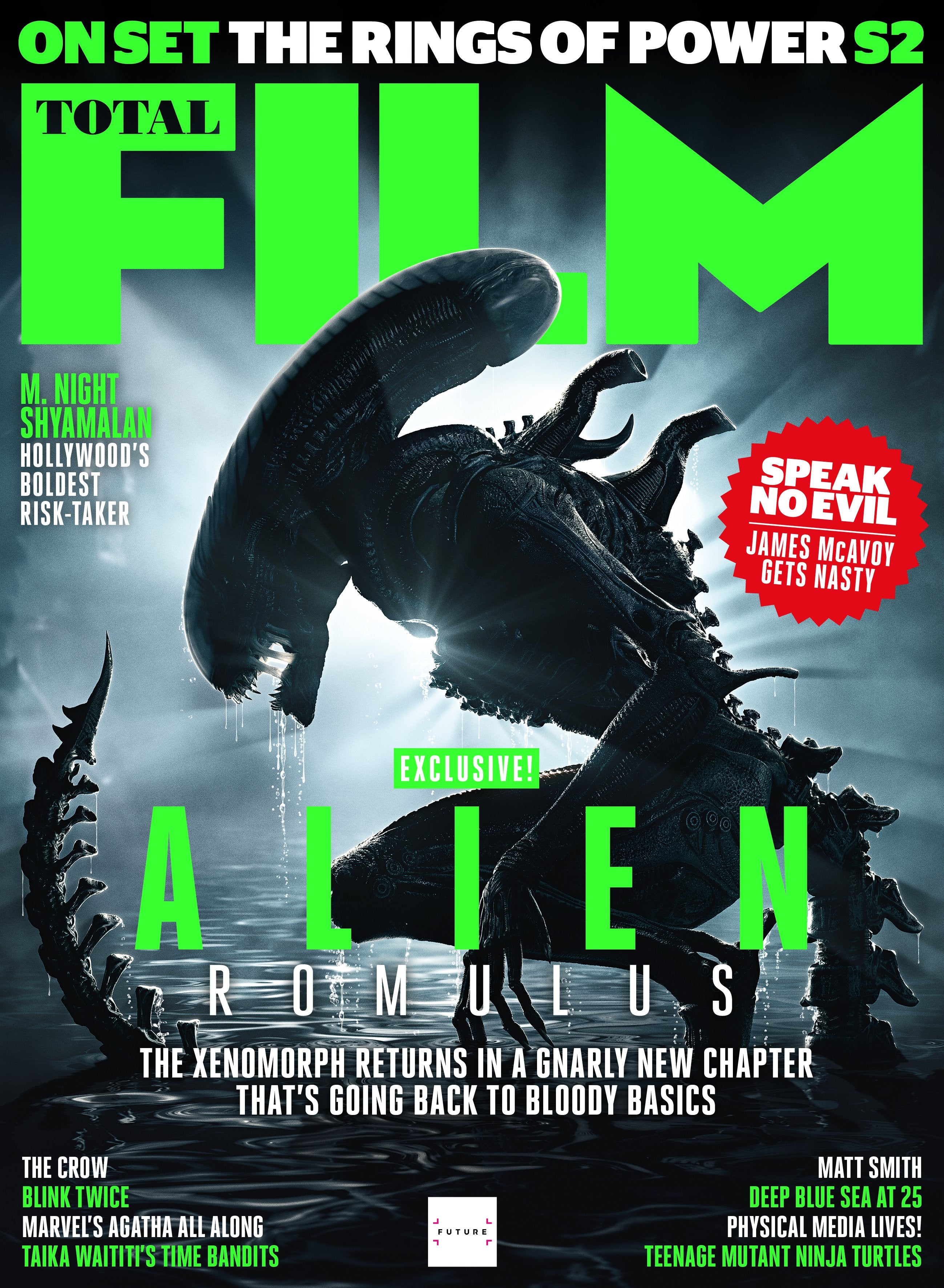 Total Film Magazine #353: Alien: Romulus World Exclusive - The Crow ...