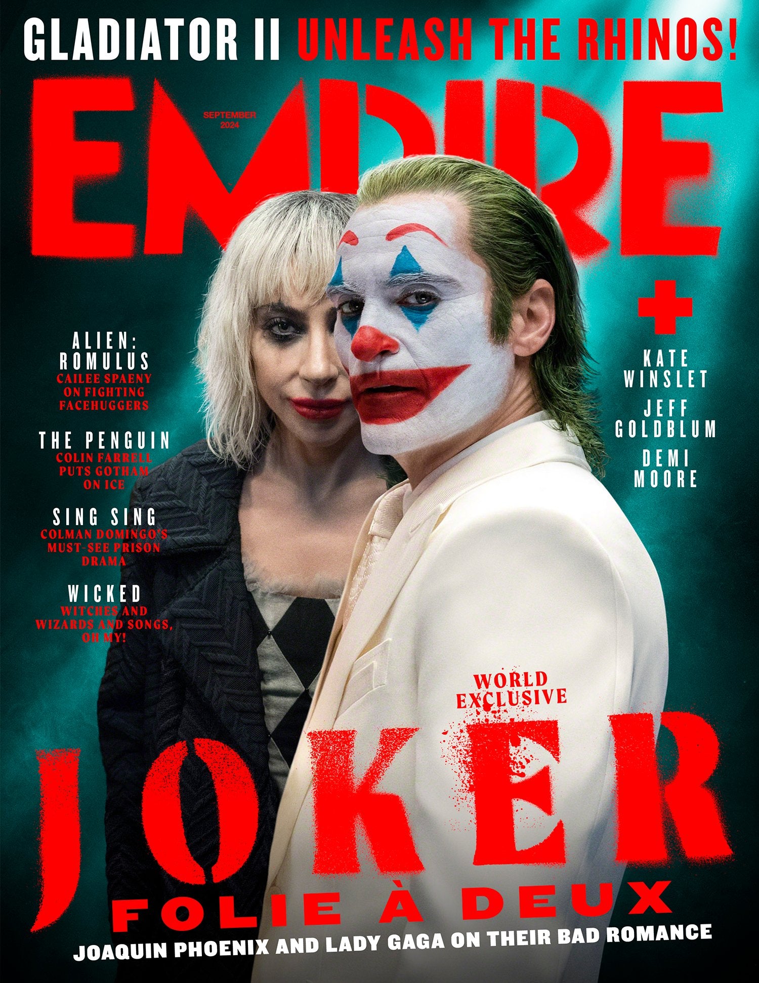 Empire Magazine September 2024: JOAQUIN PHOENIX Lady Gaga The