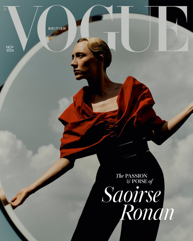 BRITISH Vogue Magazine November 2024 SAOIRSE RONAN India Amarteifio