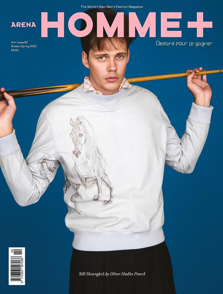 Arena Homme + Magazine (Winter/Spring 2025) Bill Skarsgard (Defective copy)