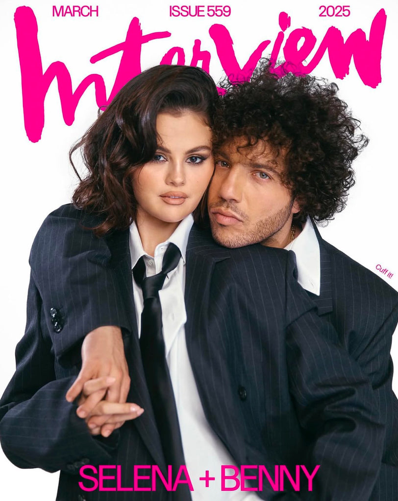 SELENA GOMEZ & BENNY BLANCO - Interview Magazine - March 2025 - Issue 559 - BRAND NEW