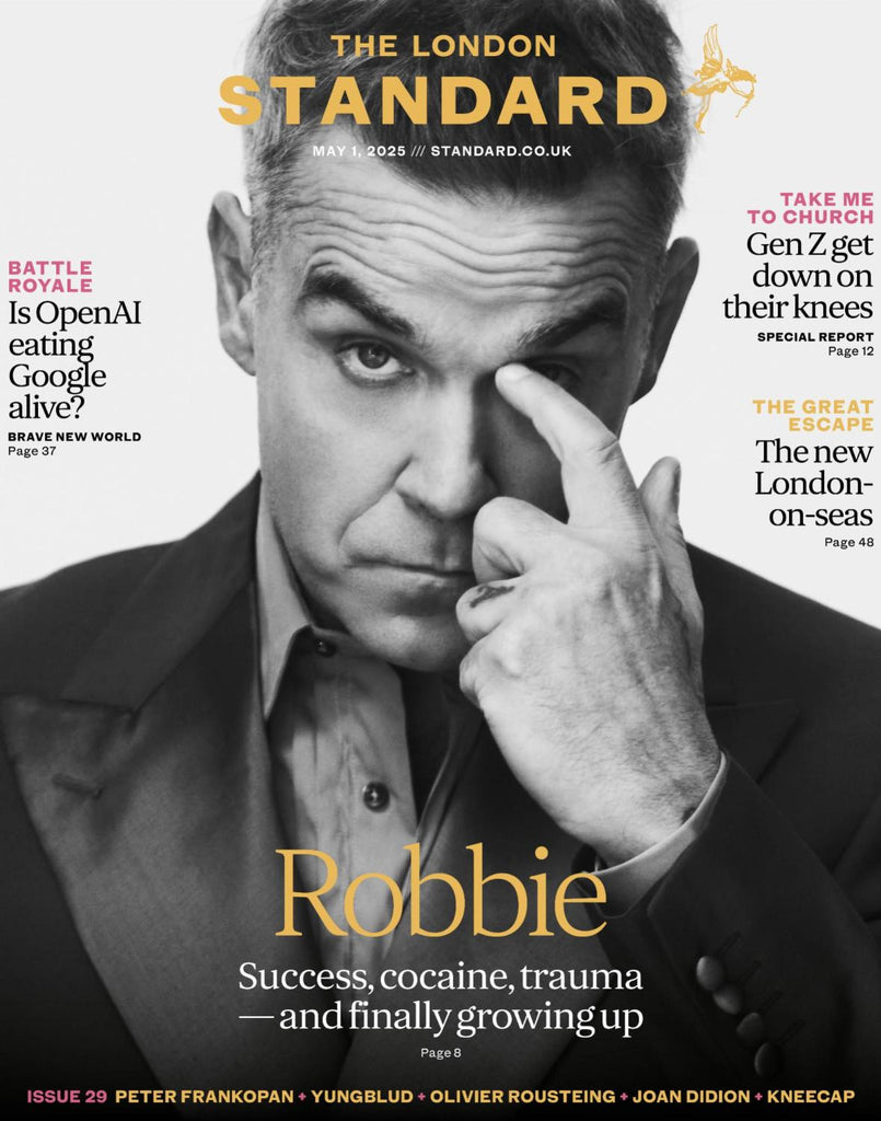 Robbie Williams The London Standard UK Newspaper 1st May 2025