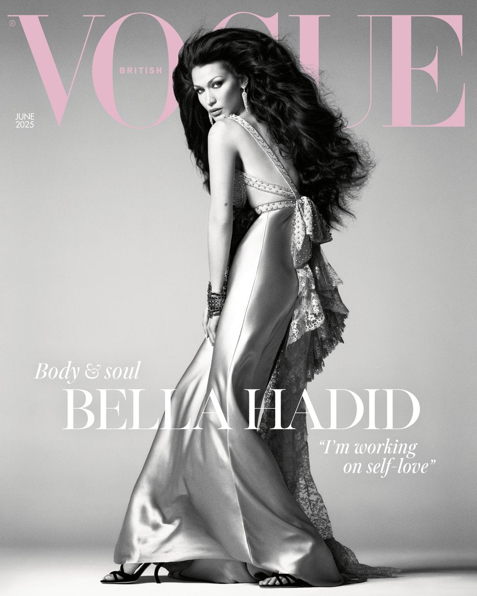 BRITISH Vogue UK Magazine June 2025 Bella Hadid SHELF WEAR