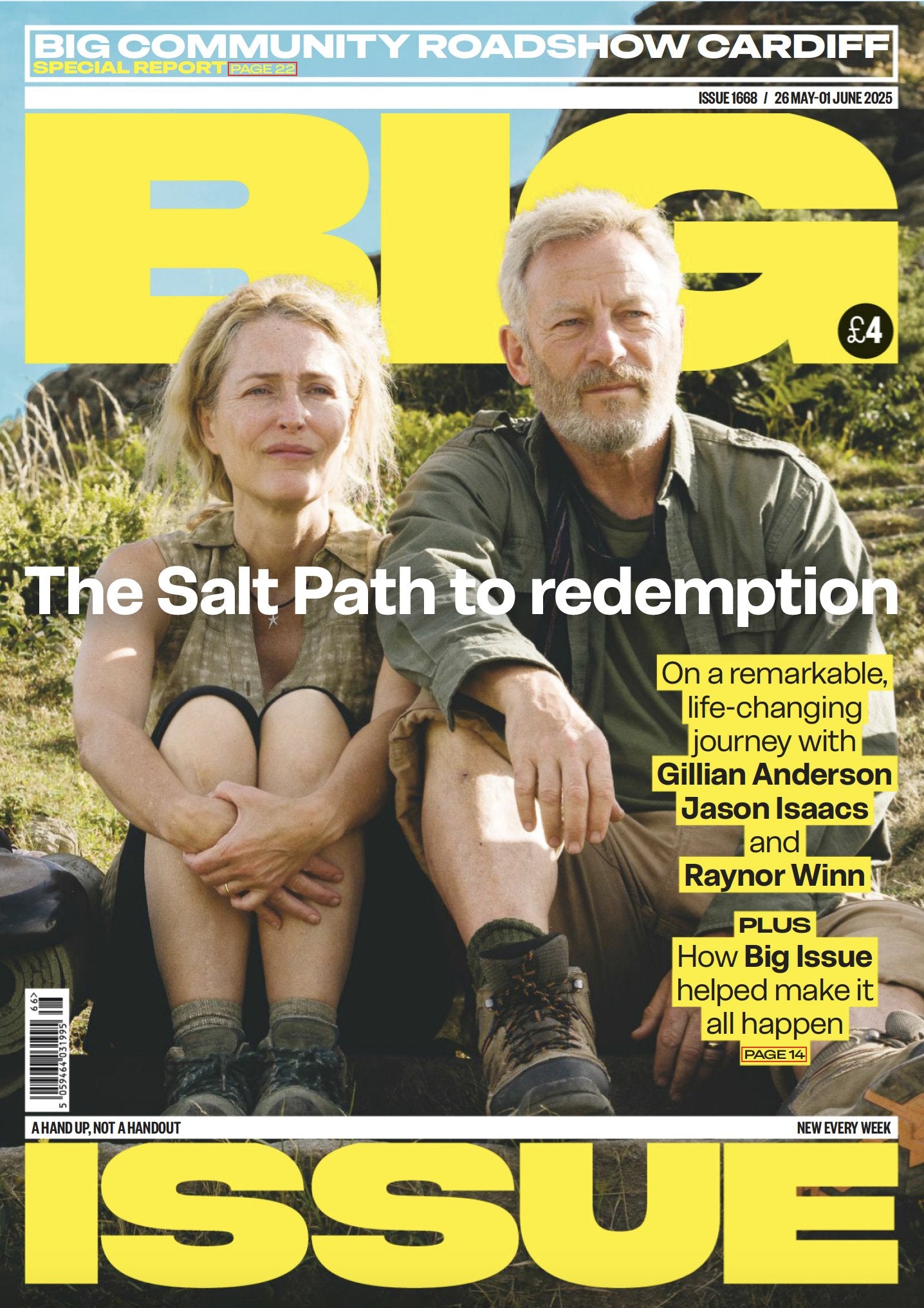 Big Issue Covers BIG ISSUE magazine May 2025 - JASON ISAACS & GILLIAN ANDERSON COVER FE ...