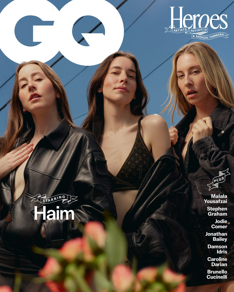 BRITISH GQ Magazine June 2025 Haim