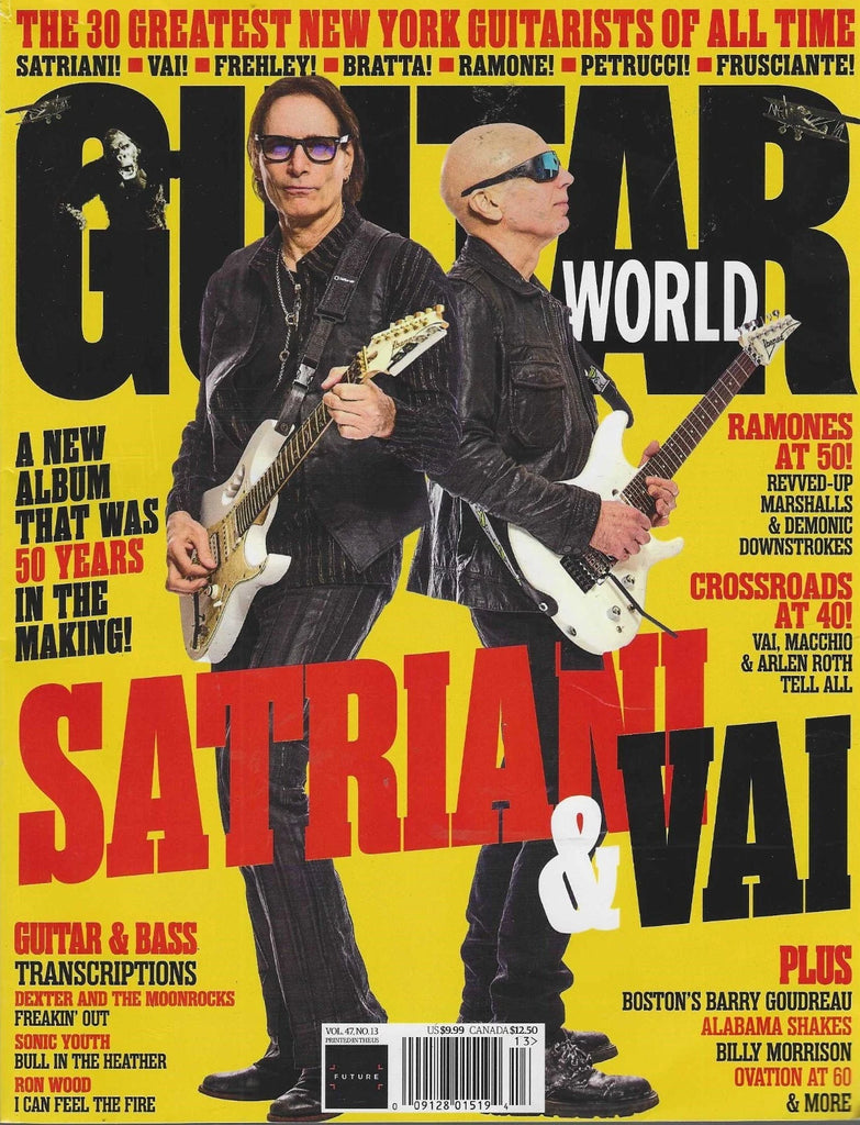 Guitar World Magazine Vol. 47 No. 13 Holiday 2026 – Joe Satriani & Steve Vai