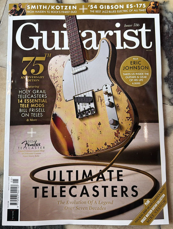 Guitarist Magazine Issue 536 May 2026 Telecaster 75th Anniversary Edition