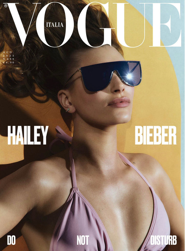 VOGUE Magazine ITALIA August 2025 HAILEY BIEBER New