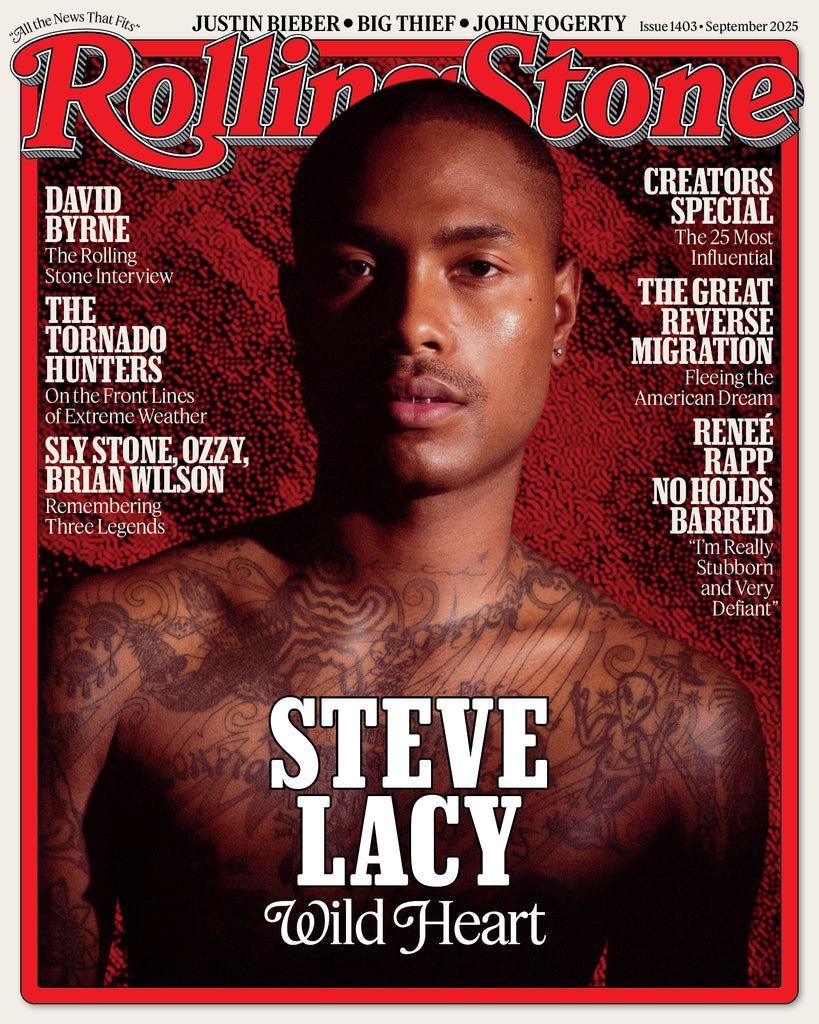 STEVE LACY - ROLLING STONE MAGAZINE - SEPTEMBER 2025 - NEW