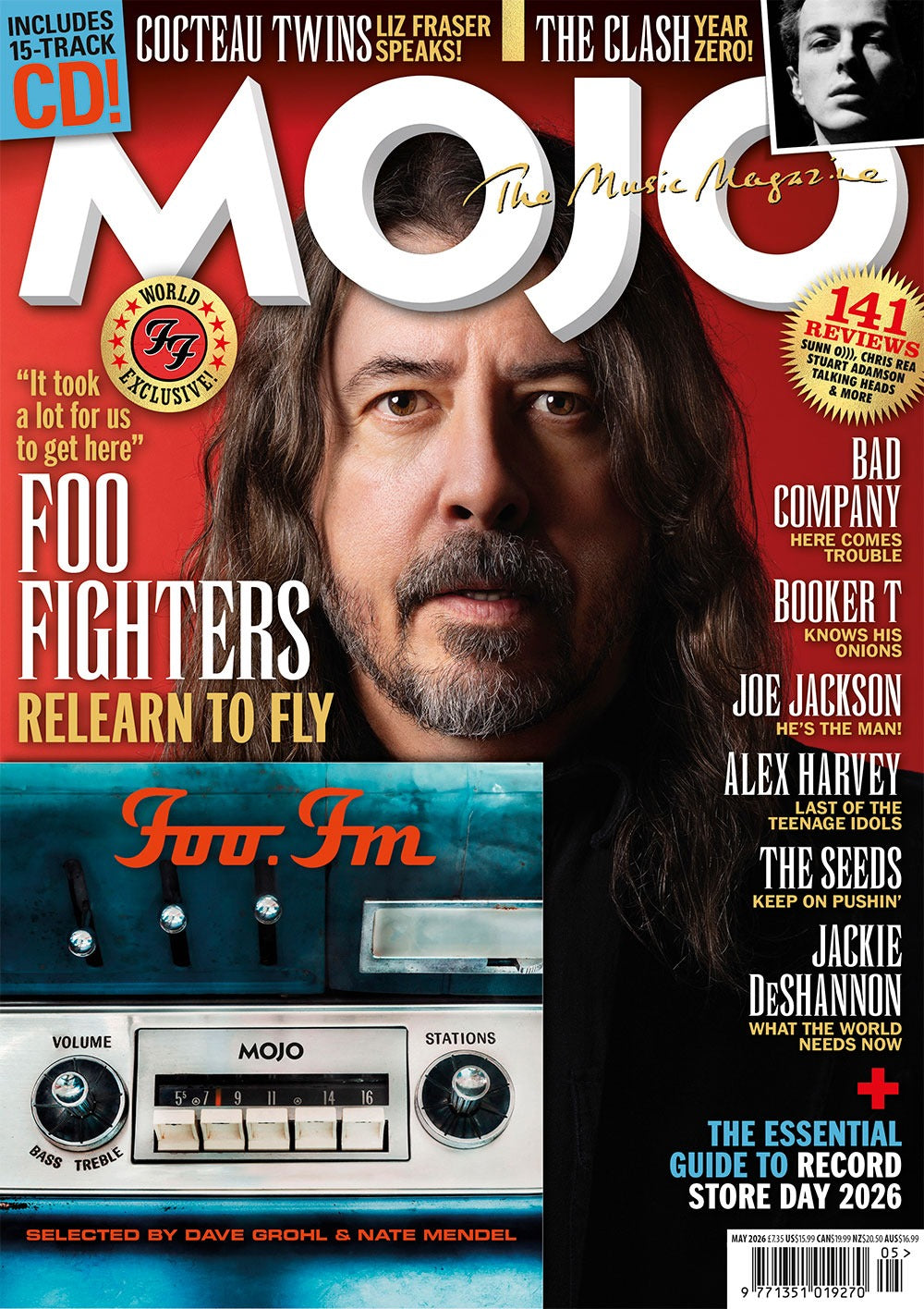 MOJO Magazine 390 – May 2026: Dave Grohl Foo Fighters & Free CD