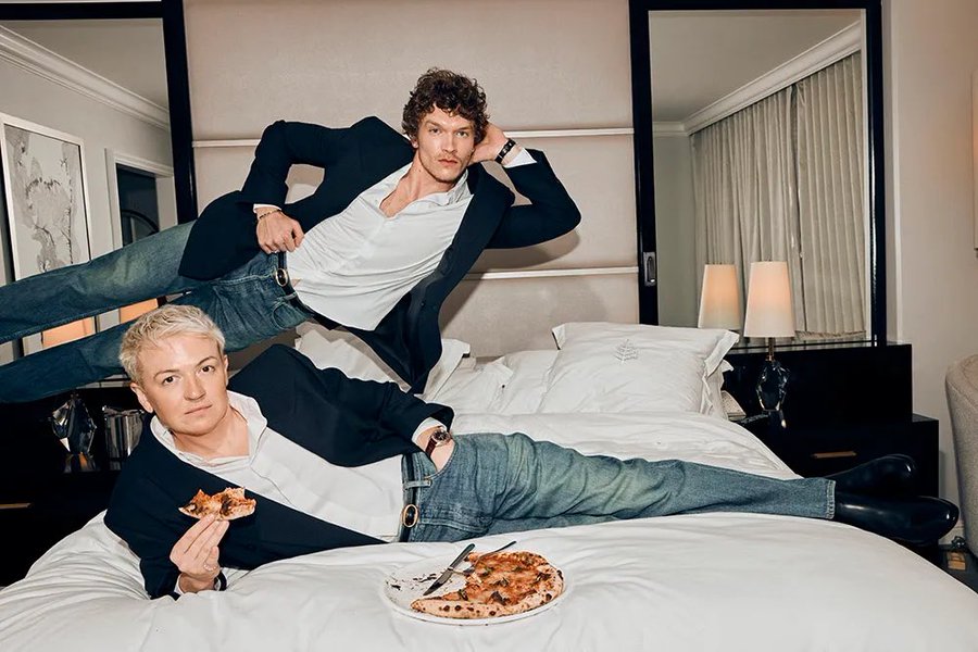 Hollywood Reporter Magazine April 2026 Chase Infiniti Connor Storrie James Yardley