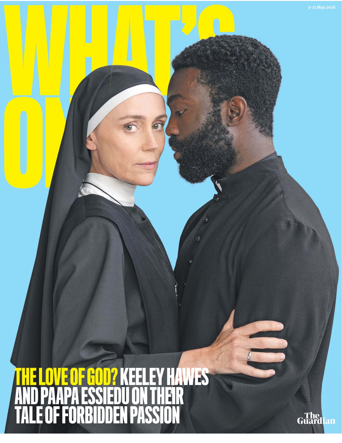 What’s On in The Guardian 9th May Keeley Hawes and Paapa Essiedu