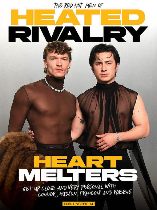 Heated Rivalry Heart Melters + 4 Exclusive Art Cards - Connor Storrie, Hudson Williams, François Arnaud & Robbie G.K