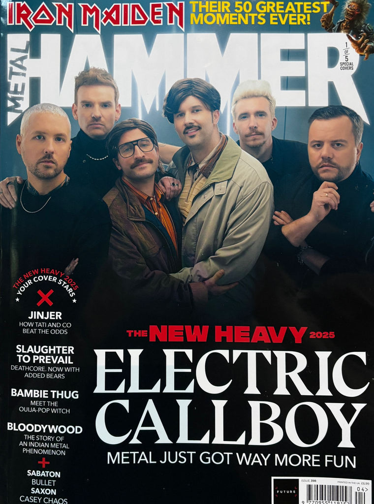 Metal Hammer Magazine (UK) - March 2025 (#398) - Electric Callboy - shelf wear