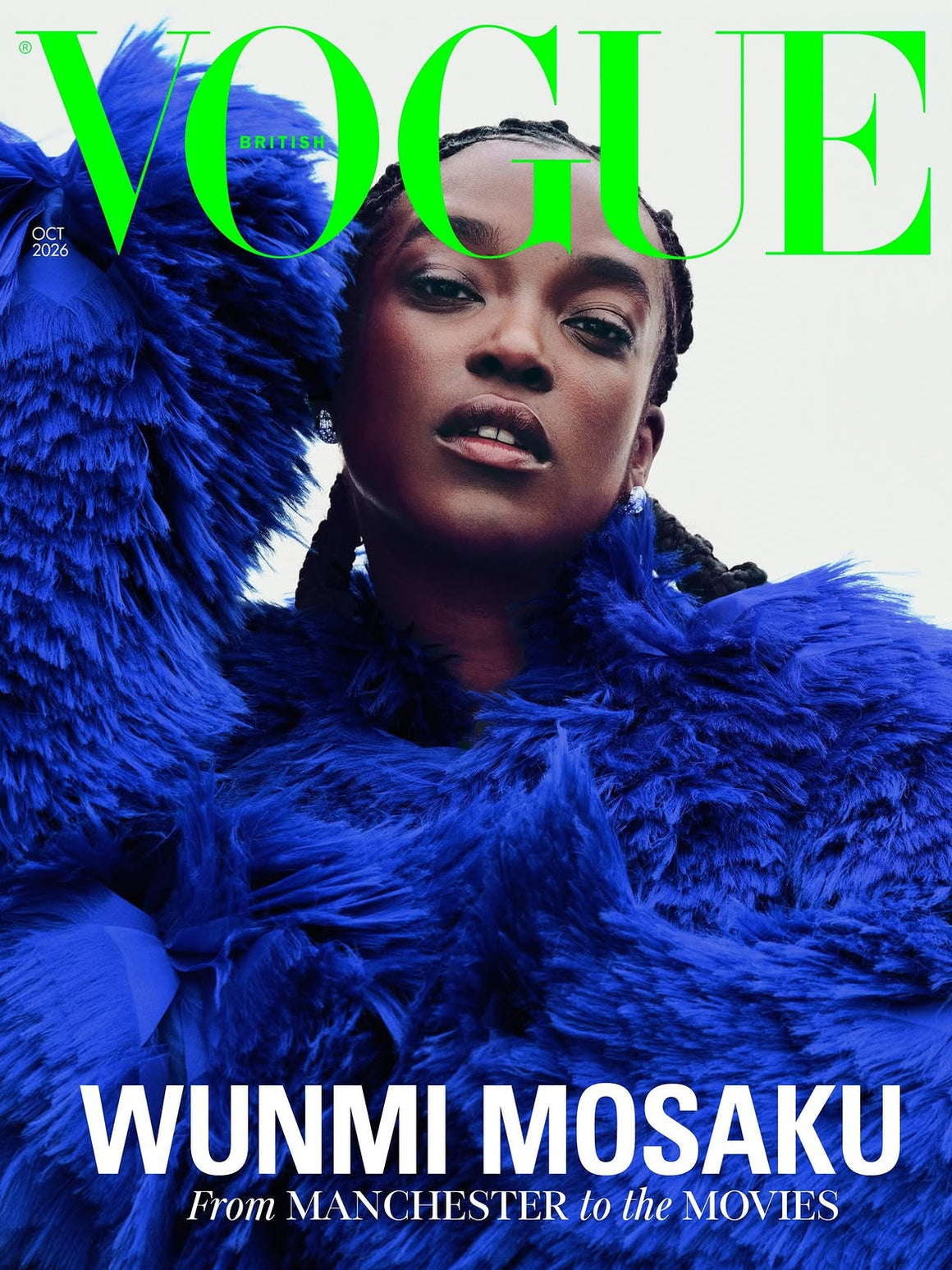 British Vogue Magazine October 2026 - Wunmi Mosaku