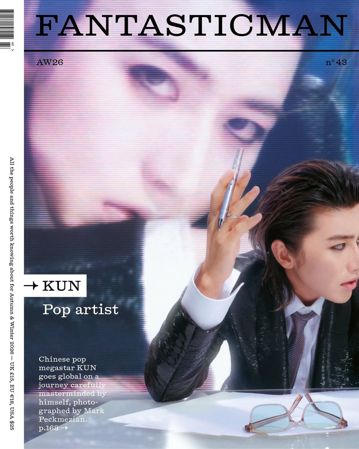 Fantastic Man Magazine No. 43 Autumn/Winter 2026 KUN Cai Xukun